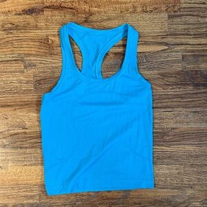Lululemon Blue Racerback Tank Top